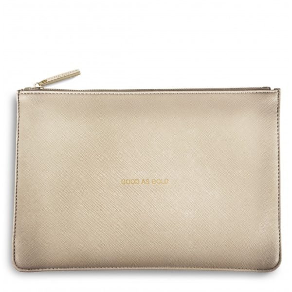 /'BEAUTIFUL DREAMER/' with gift bag Katie Loxton Perfect Pouch Powder Blue