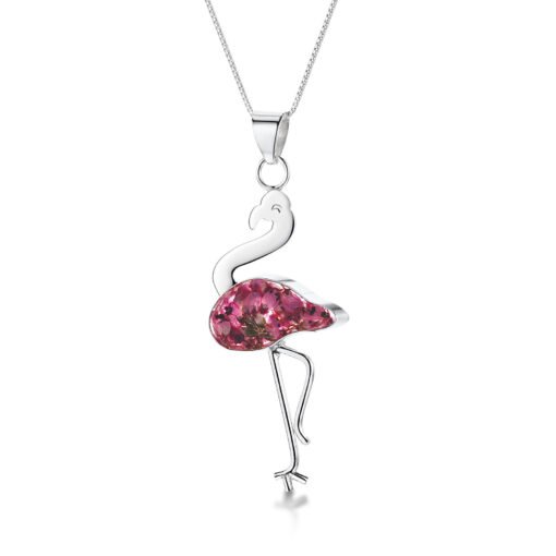 heather Flamingo necklace