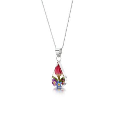 real flower necklace