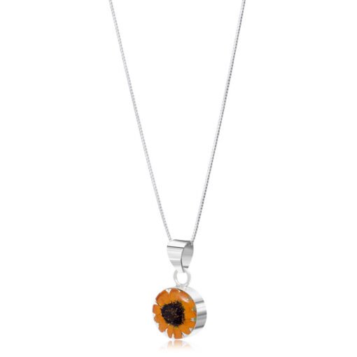 sunflower necklace