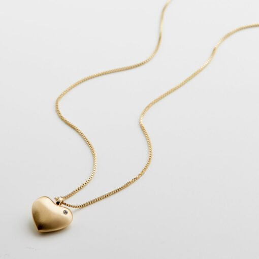 Pilgrim Sophia Heart Pendant Necklace Gold Plated - Image 5